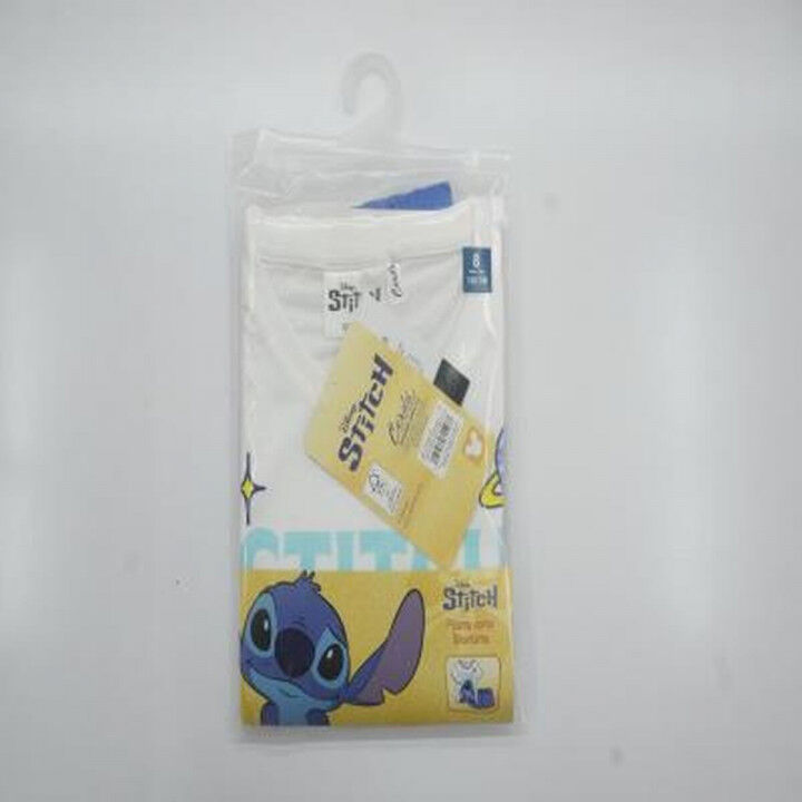 Children's Pyjama Stitch White