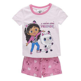 Pyjama Kinderen Gabby's Dollhouse Roze