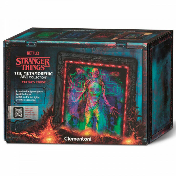 Puzzle Clementoni Stranger Things - Cadre lumineux V2 49 x 36 cm 520 Piezas