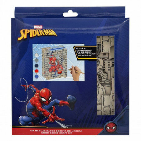 Ensemble pour activités manuelles Spider-Man Bois