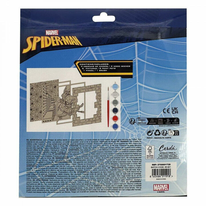 Wooden Game Spider-Man Wood