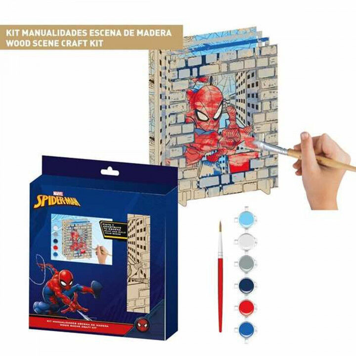 Juego de Madera Spider-Man Madera