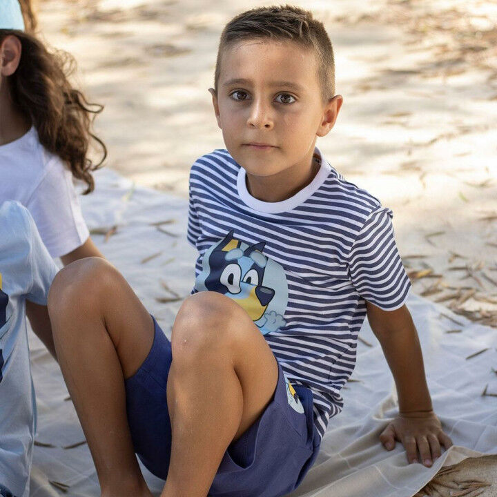 Ensemble de Sport pour Enfants Bluey Bleu foncé