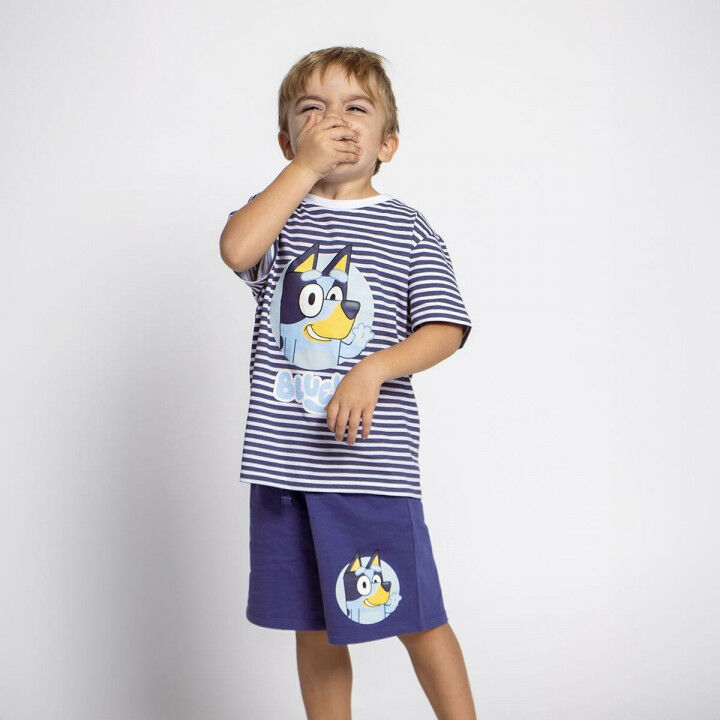Ensemble de Sport pour Enfants Bluey Bleu foncé