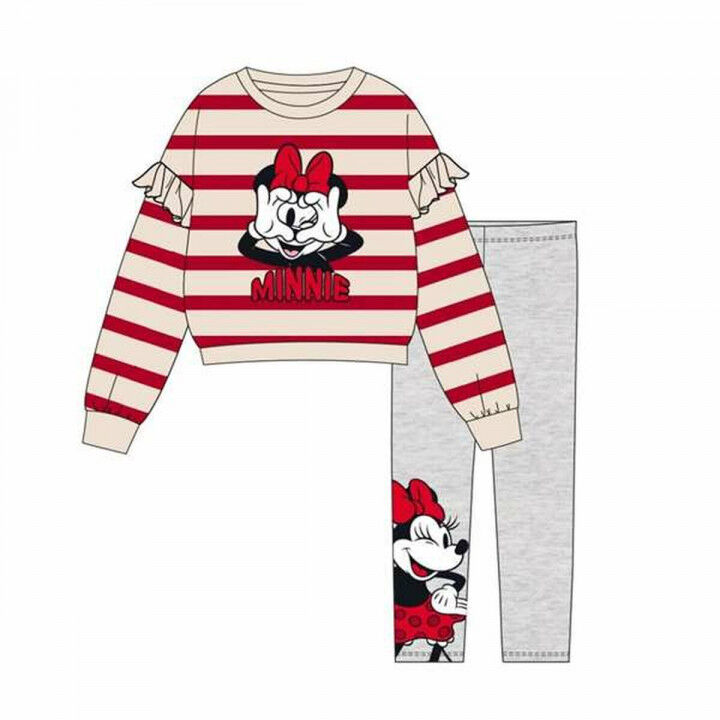 Kledingset Minnie Mouse Grijs