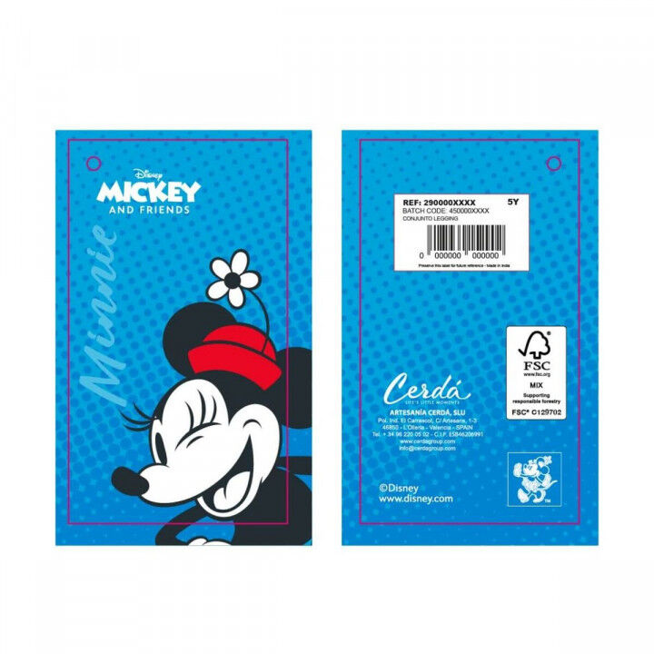 Bekleidungs-Set Minnie Mouse Grau