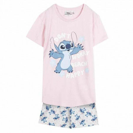 Pyjama Kinderen Stitch Roze