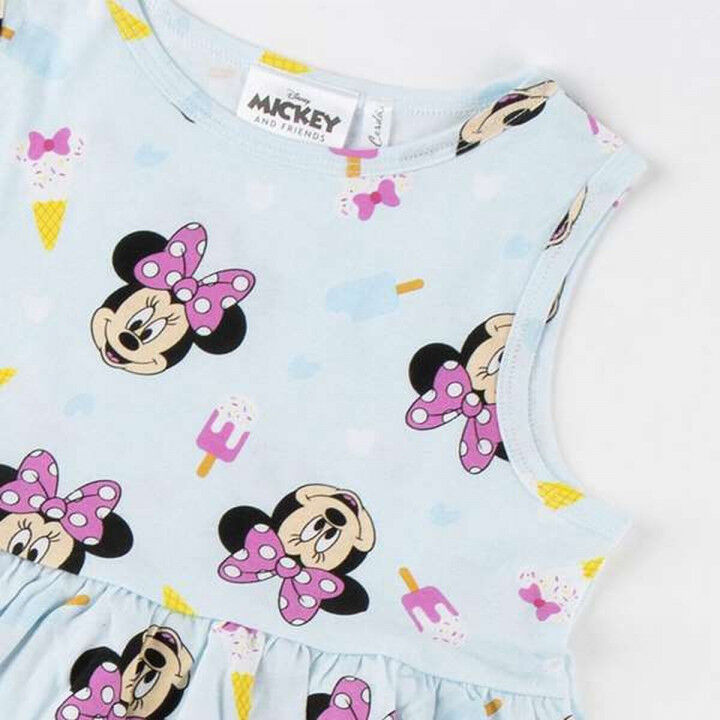 Jurk Minnie Mouse Turkoois