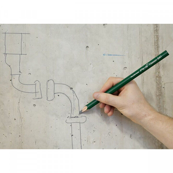 Crayon de maçon Pica Affichette de poignée de porte 10 Pièces