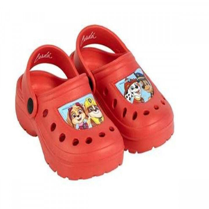 Sabots de Plage The Paw Patrol Rouge 26-27