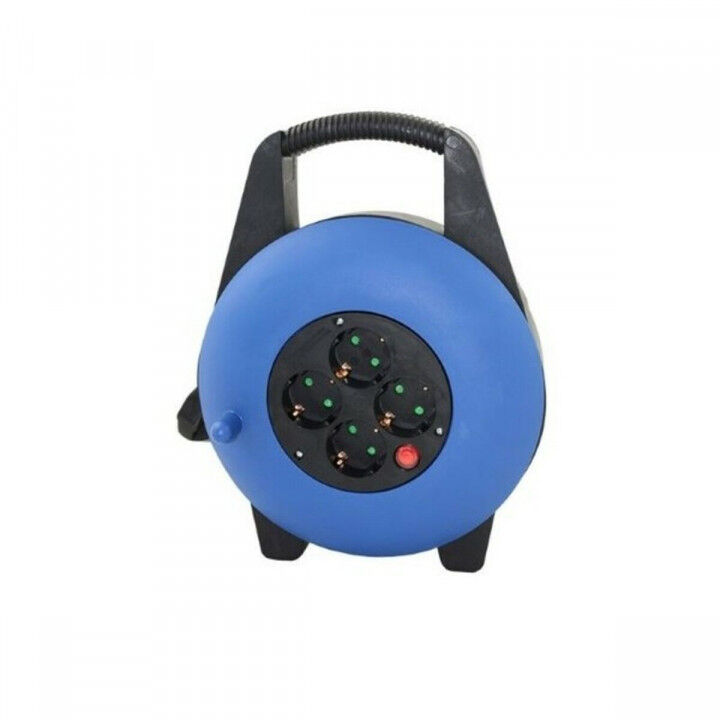 Verlängerungskabel Silver Electronics Einklappbar Blau 3500W