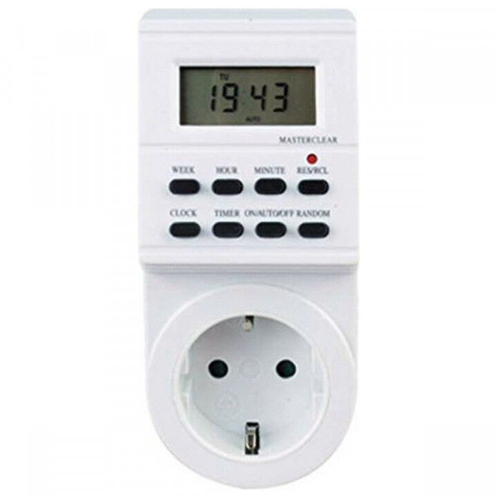 Stekker met digitale timer Silver Electronics 49401