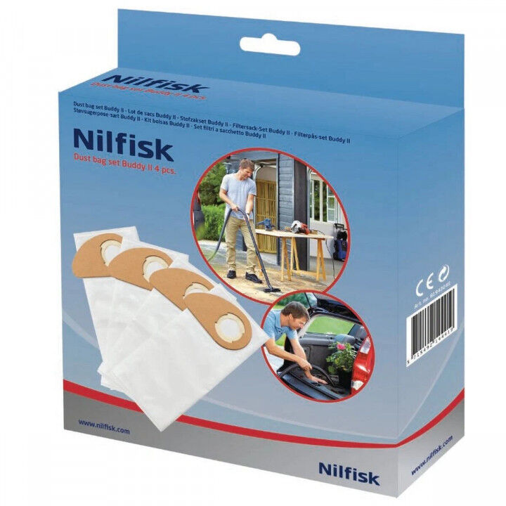 Sac de Rechange pour Aspirateur Nilfisk BUDDY II    4UD