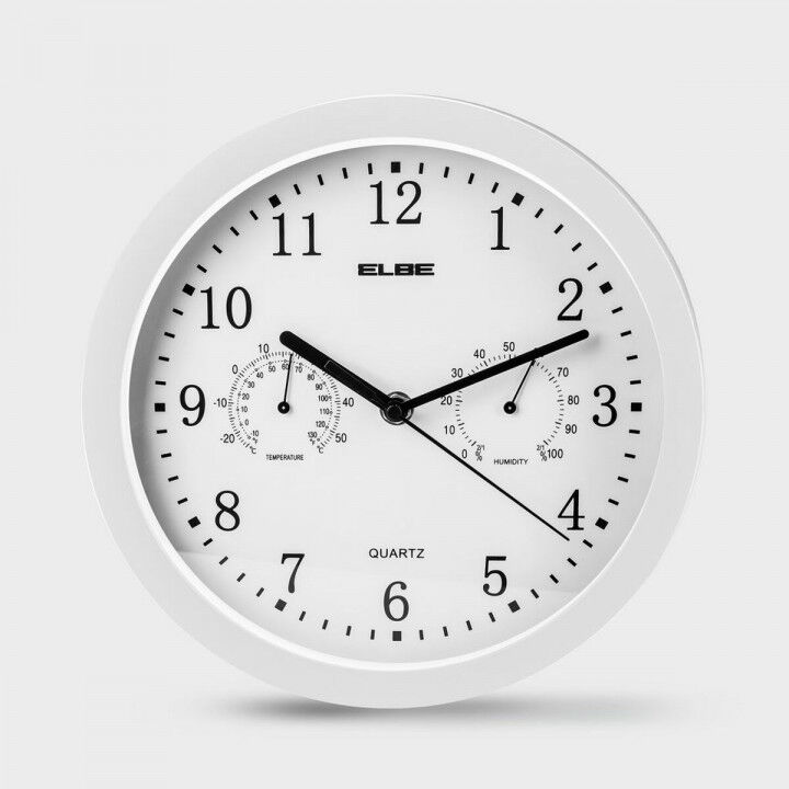 Reloj Despertador ELBE RP2005B Blanco
