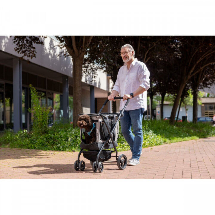 Shopping cart Carlett CUBE P RUBY Red