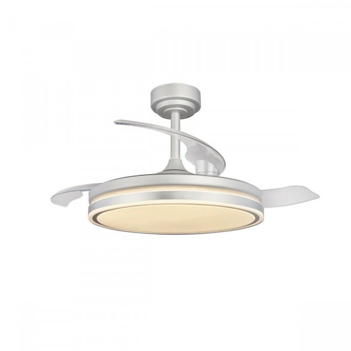 Ventilateur de Plafond CristalRecord RETRACT MOSS Gris 72 W