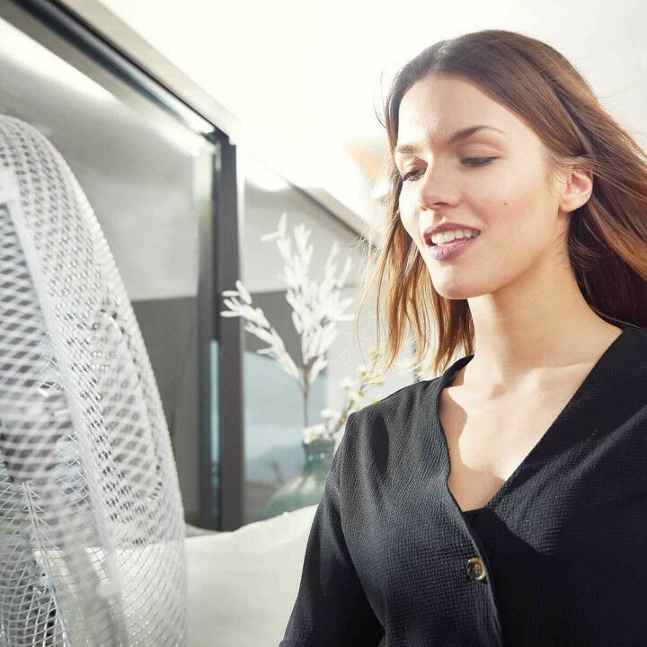 Ventilatore da Tavolo Black & Decker ES9440030B Bianco Nero 40 W