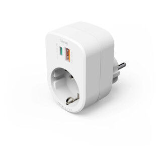 Power Plug Hama 00223343 White 230 V