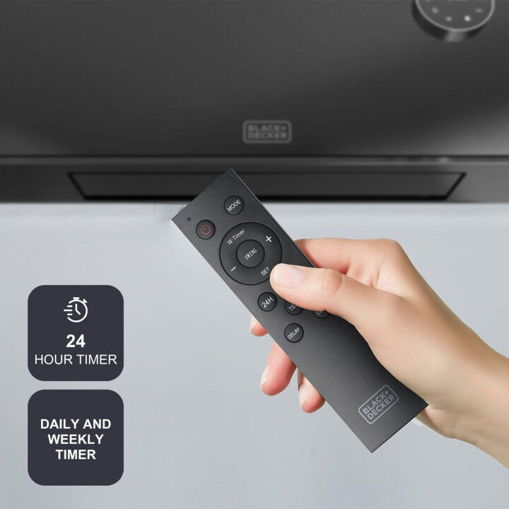 Heizung Black & Decker BXWSH2001E Schwarz 2000 W