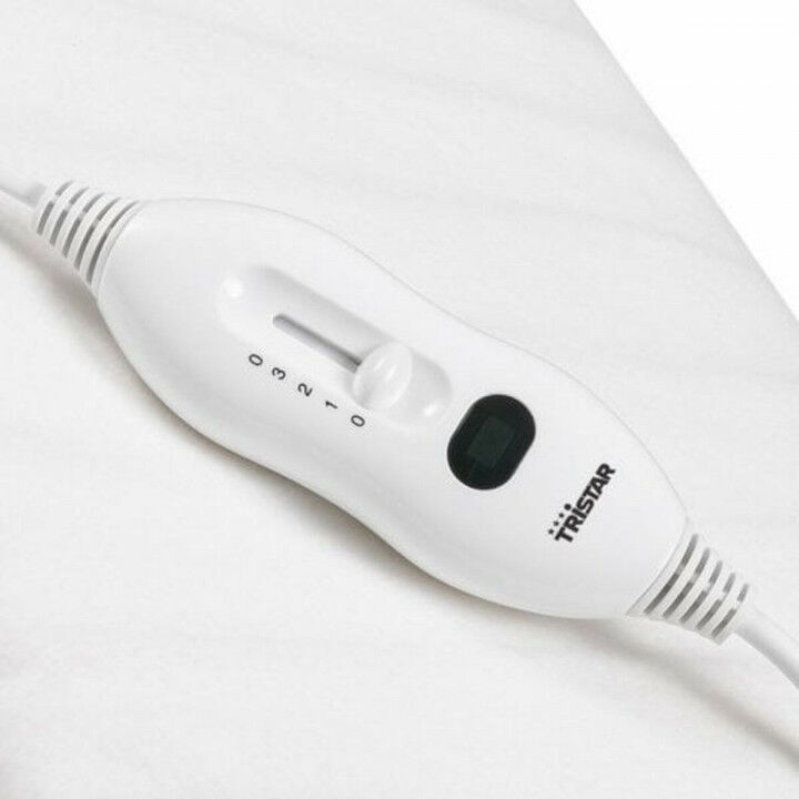 Elektrisch Deken Tristar BW4751 150 x 70 cm Wit Polyester