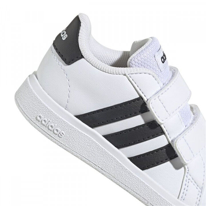 Zapatillas de Deporte para Bebés Adidas Grand Court 2.0 Blanco