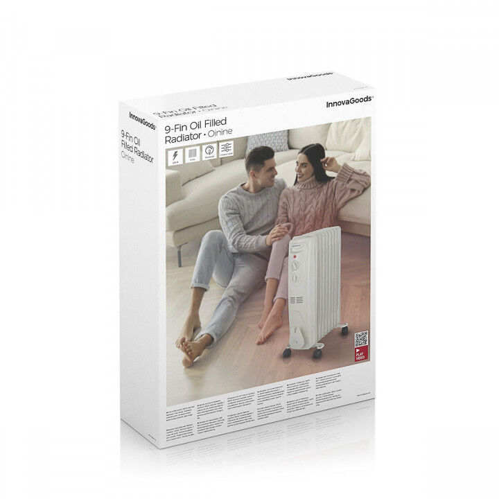 Radiatore a Olio Oinine InnovaGoods 2000 W (9 elementi)