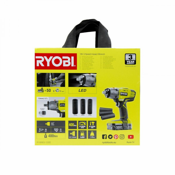 Cacciavite elettrico Ryobi 5133003574 Ad urto