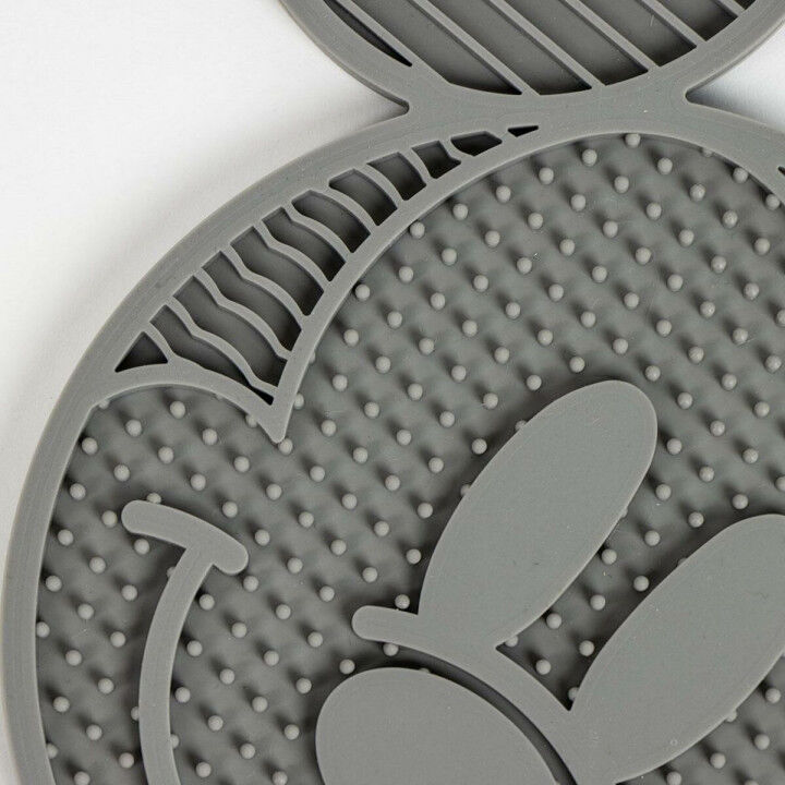 Comedero para Perro Mickey Mouse Negro Gris 28,0 x 15,0 x 1,5 cm