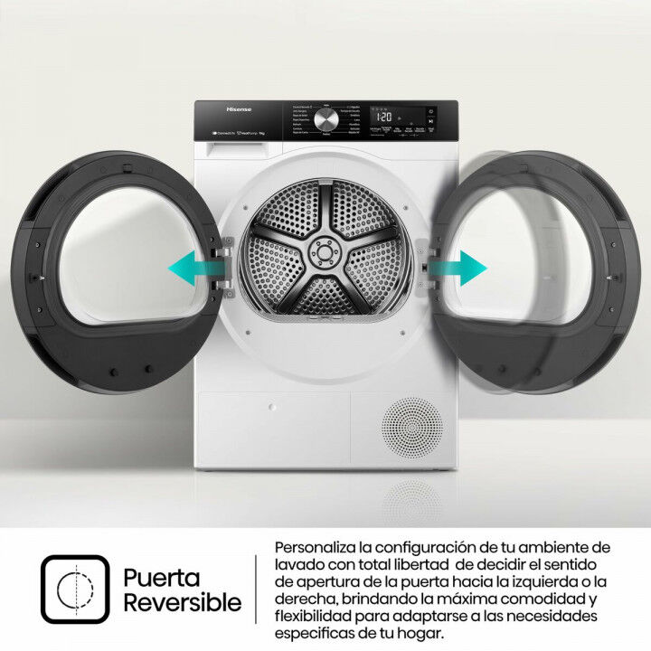 Secadora Hisense DH3S902BW3 9 kg
