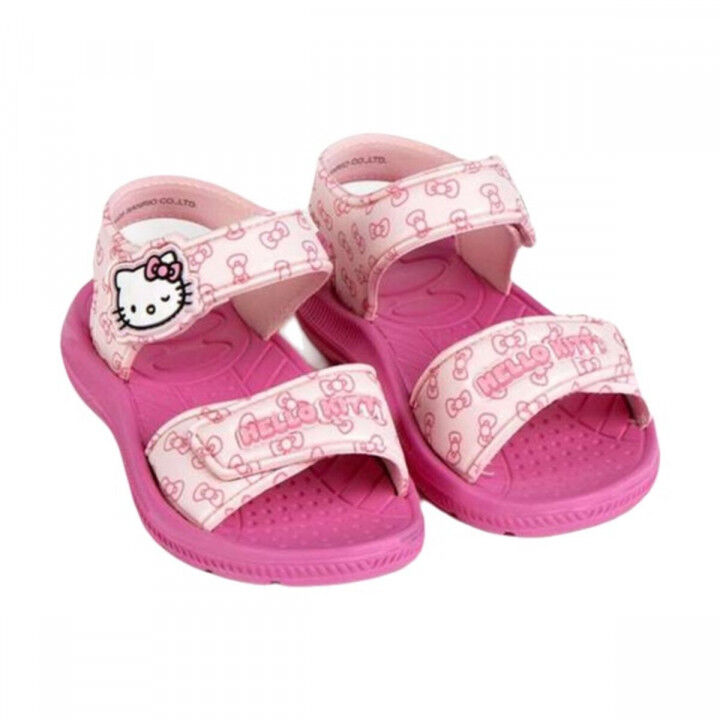Sandalias Infantiles Hello Kitty Rosa