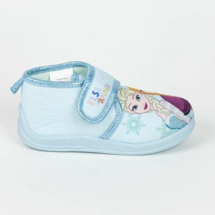 House Slippers Frozen Light Blue