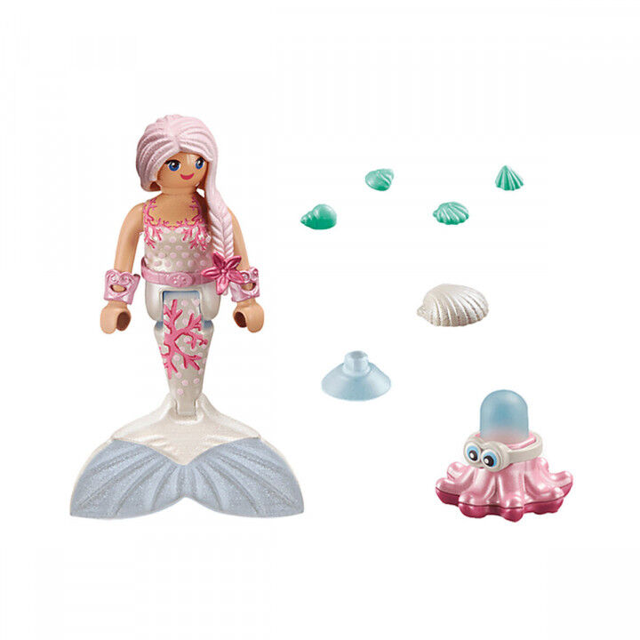 Playset Playmobil Polipo Sirena 14 Parti