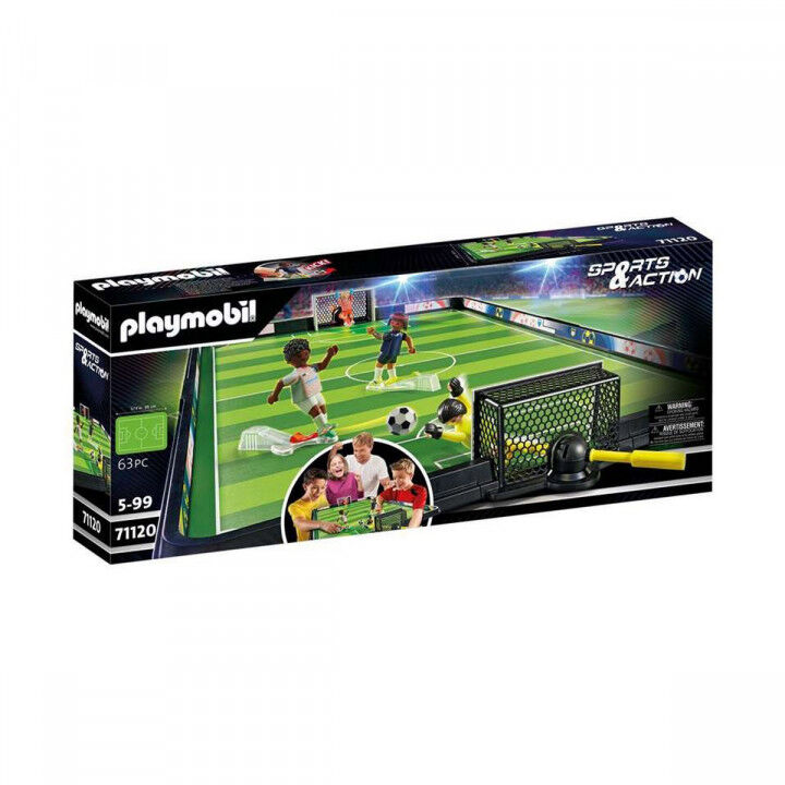 Playset Playmobil Sports & Action Football Pitch 63 Onderdelen 71120