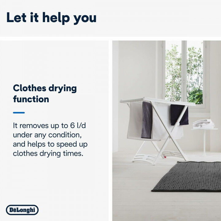 Ontvochtiger DeLonghi 0148112605