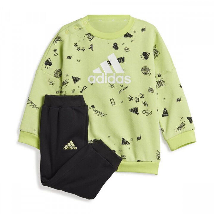 Baby-Sportset Adidas Bluv Q3 Cset Hellgrün