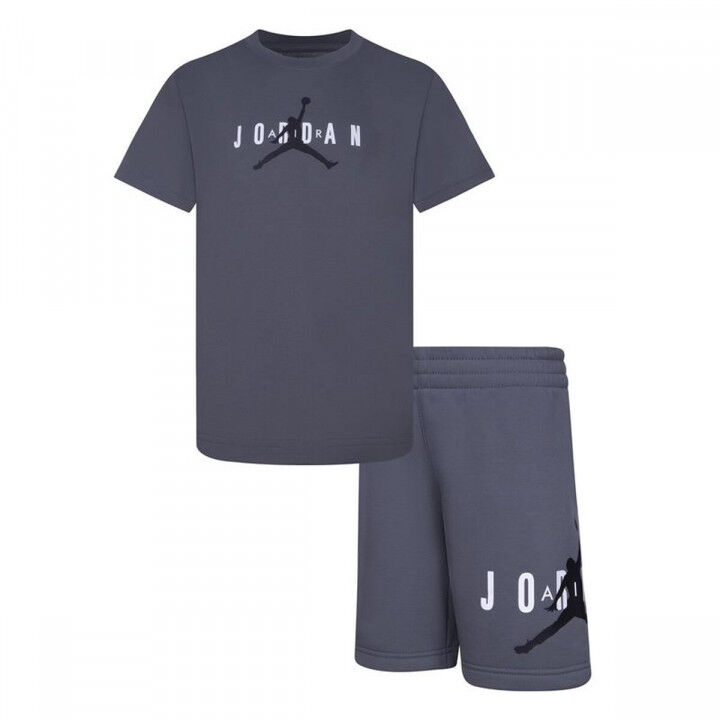 Conjunto Deportivo para Niños Nike Jordan Gris