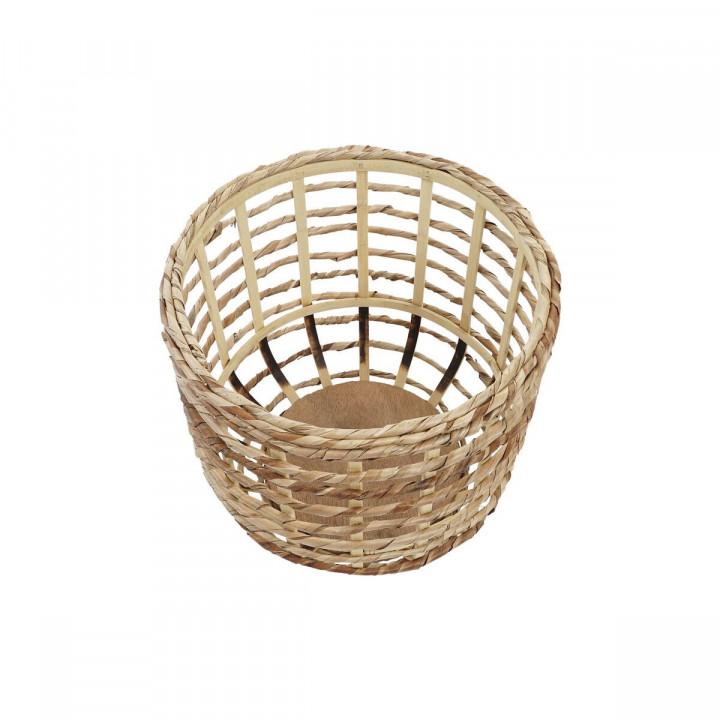 Basket set DKD Home Decor Brown Natural (3 Pieces) (3 Units)