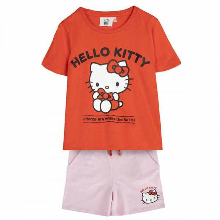 Set of clothes Hello Kitty Red