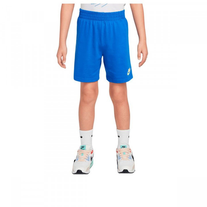 Sportset für Kinder Nike Nkb B Nsw On The Move Jrsy Set Weiß 2 Stücke