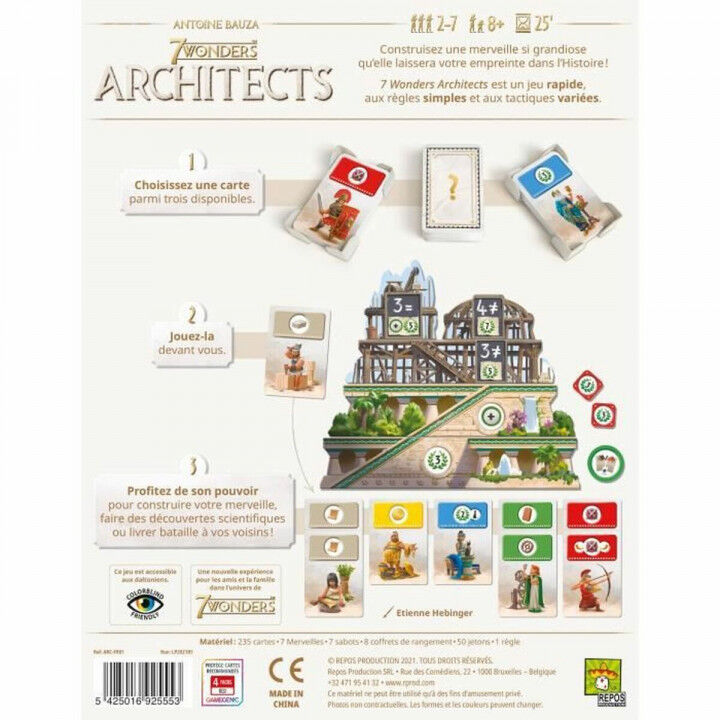 Board game Asmodee 7 Wonders: Architects