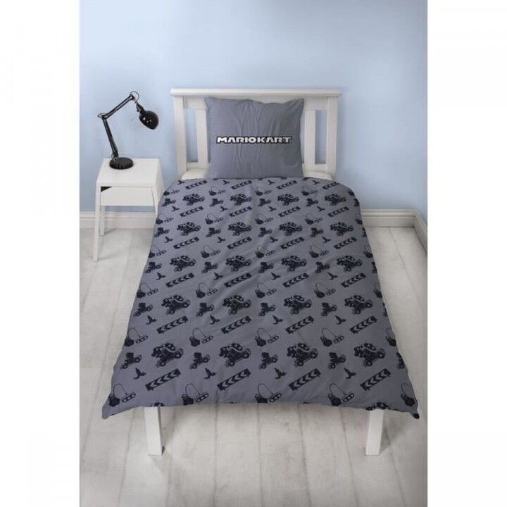 Parure de couette Mario Bros 25 x 5 x 30 cm Multicouleur Lit 2 persones 2 Pièces