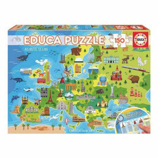 Kinderpuzzel Europe Map Educa (150 pcs)