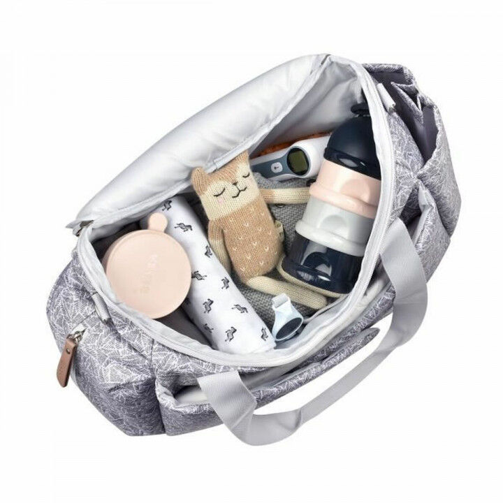 Borsa Fasciatoio per Pannolini Béaba Sydney Jungle Grigio