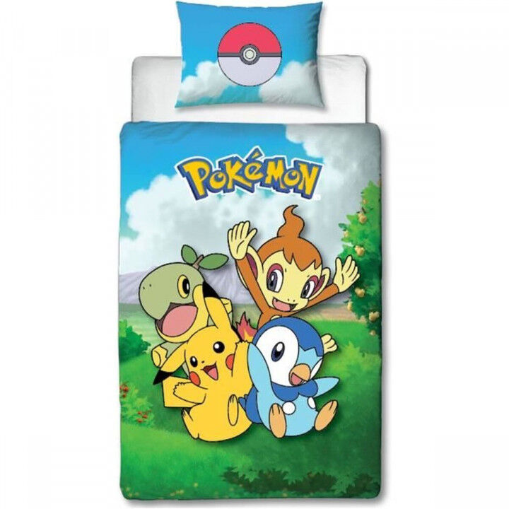 Juego de funda nórdica Pokémon Multicolor Cama de 140 2 Piezas