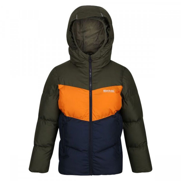 Chaqueta Infantil Regatta Lofthouse Vi Negro Oliva