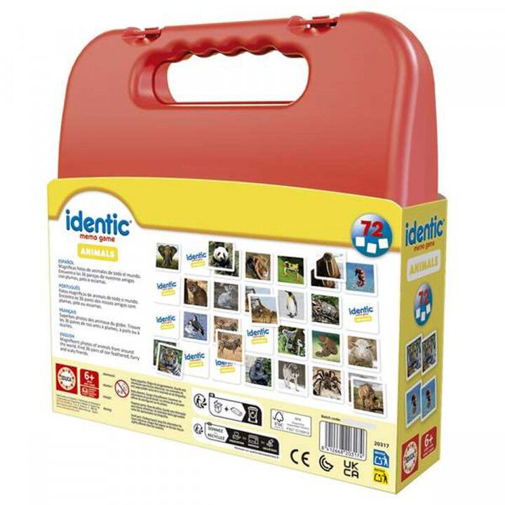 Memory Spel Educa Identic Memo Animals