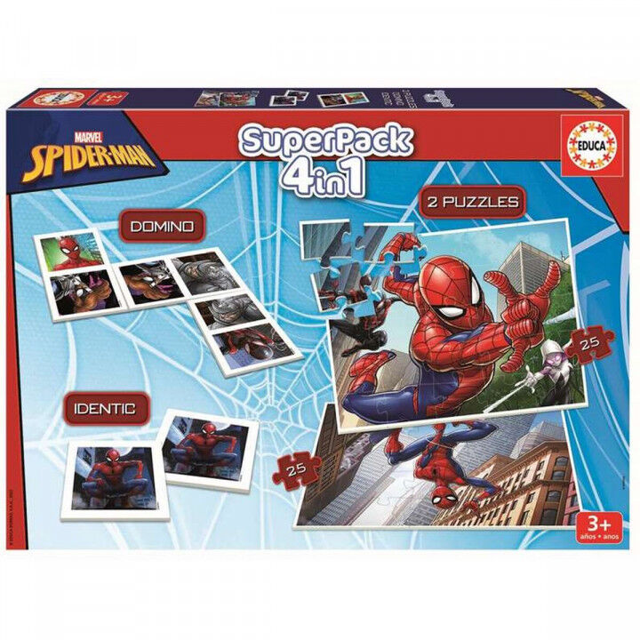 Educational Game Educa Superpack Spider-man