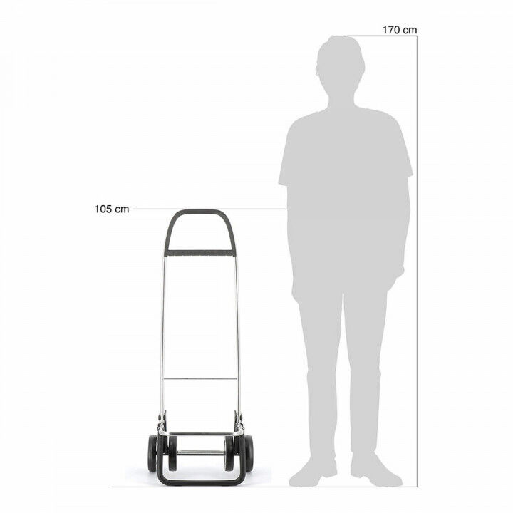 Carrello Rolser Azzurro Pieghevole (Ricondizionati A)