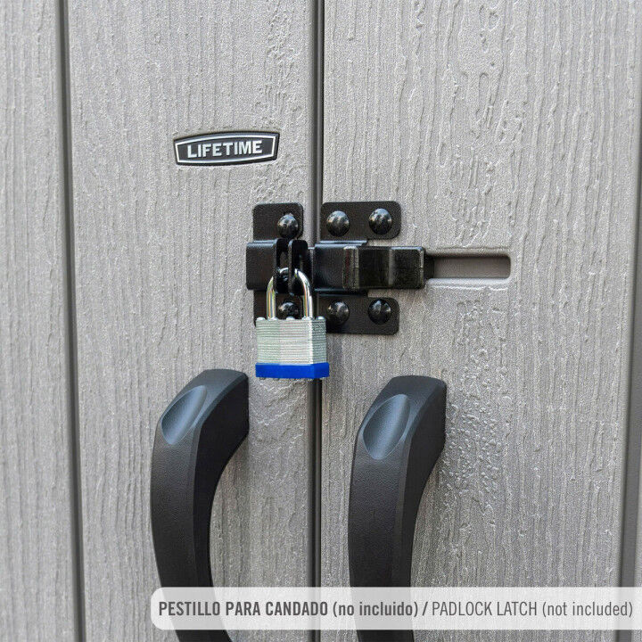 Mueble de almacenaje Lifetime Gris Plástico (Reacondicionado C)