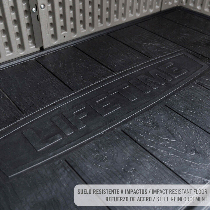 Mobili di stoccaggio Lifetime Grigio Plastica (Ricondizionati C)